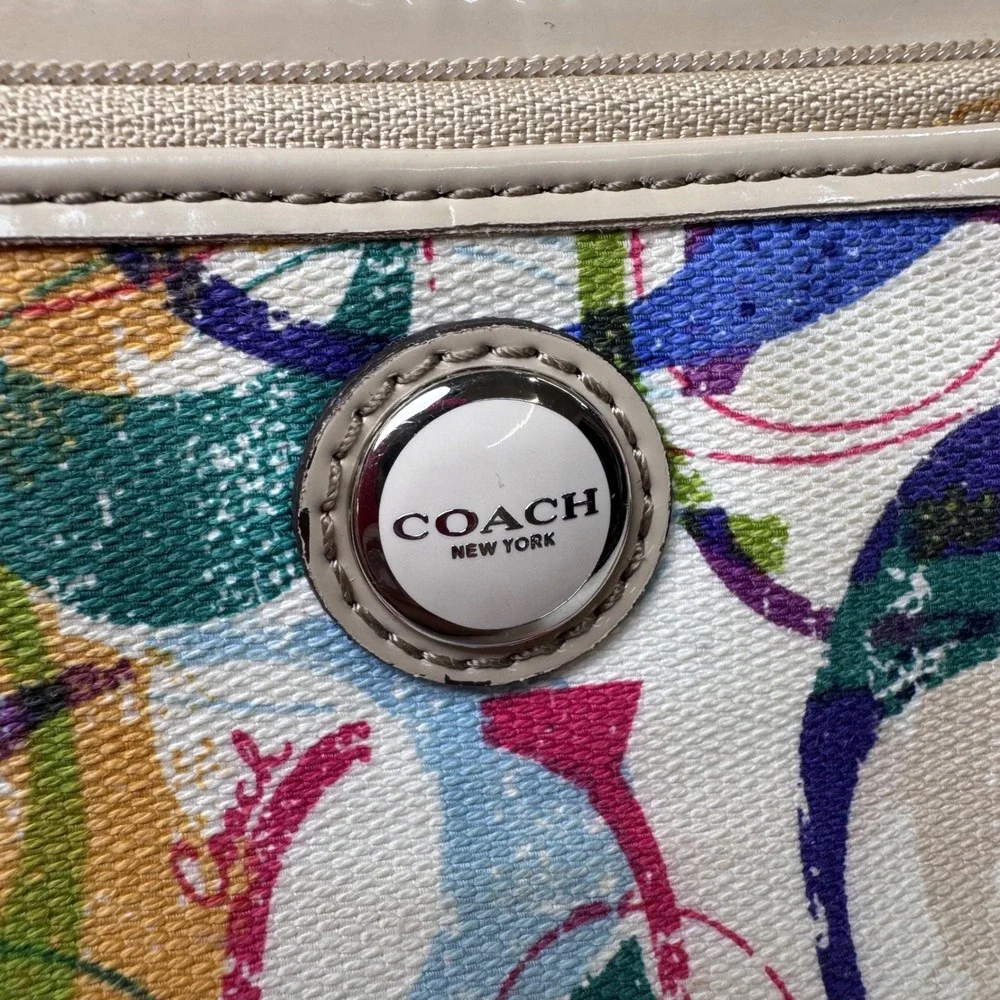 Coach wristlet pouch
